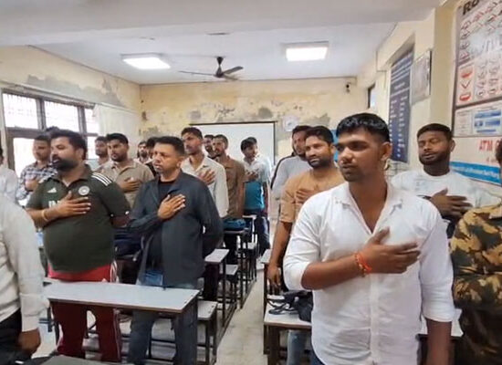 बल्लभगढ़ चालक प्रशिक्षण संस्थान में हरियाणा नारकोटिक्स कंट्रोल ब्यूरो का नशा मुक्ति जागरूकता कार्यक्रम