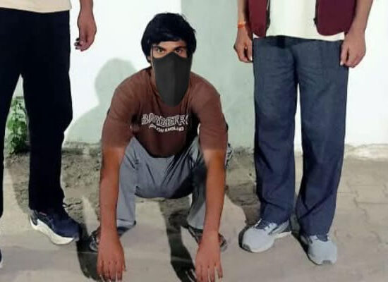 फरीदाबाद में अवैध शराब के साथ आरोपी गिरफ्तार
