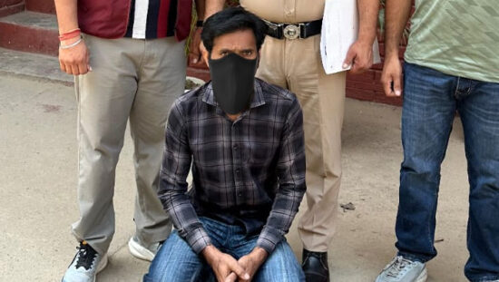 फरीदाबाद सेक्टर-58 मोबाइल झपटमारी मामले में गिरफ्तार आरोपी