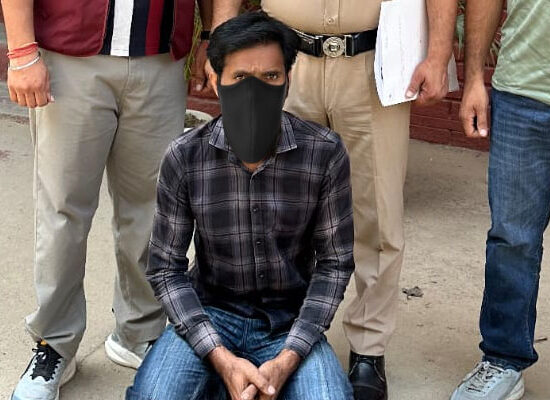 फरीदाबाद सेक्टर-58 मोबाइल झपटमारी मामले में गिरफ्तार आरोपी