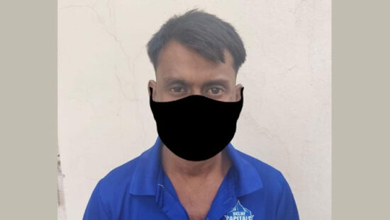 फरीदाबाद में चोरी की मोटरसाइकिल के साथ गिरफ्तार आरोपी