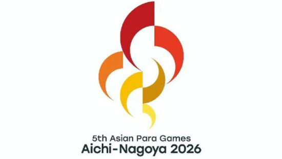Indian para-athletes celebrate medal-winning performances at the Asian Para Games.