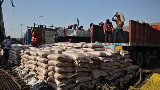 Indian sugar stocks fall after the government halts sugar diversion for ethanol production in the 2026-27 supply year.