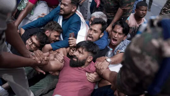 CJP प्रदर्शन और पुलिस कार्रवाई से जुड़ी याचिकाओं पर सुनवाई करता सुप्रीम कोर्ट।