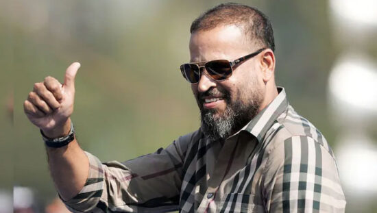 Former Indian cricketer and MP Yusuf Pathan amid reports of a proposed settlement over disputed land in Vadodara.